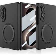 AktarMobile Galaxy Z Fold 8 uyumlu MagSafe Kılıf Standlı Kamera Korumalı Yüzüklü Premium Kapak Mat Tasarım