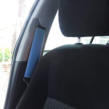 Hakay Yumuşak Emniyet Kemeri Ped Kılıfı Kiti, 2'li Paket Mavi