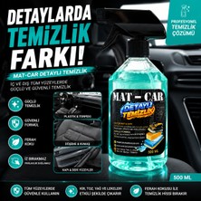 Mat-Car Detaylı Temizlik Ürünü 500 ml Çok Amaçlı Oto Iç ve Dış Yüzey Temizleyici Inatçı Lekelere Karşı Etkili (Apc)