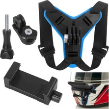 Hakay Evrensel Bluetooth Kumandalı Aksiyon Kamera ve Telefon Kask Tutucu
