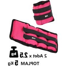 Hakay El Veya Ayak Bileği Ağırlığı, Pembe Renk Seçeneği ile Spor Performansı