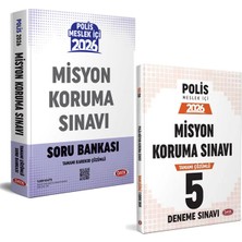 Data Yayınları 2026 Polis Meslek Içi Polis Misyon Koruma Sınavı Soru Bankası ve Deneme Sınavı Seti