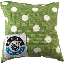 Hakay 10X10 cm Boyutunda Yeşil Catnip Yastık