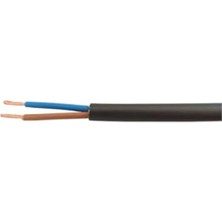 Hakay 30 Metre Uzunluğunda Siyah Kablo, 2x0,75 Mm² Kesit
