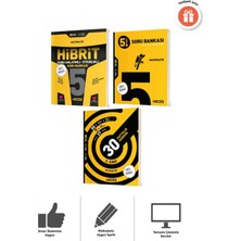 Bi Bigelio Hız 5. Sınıf Matematik Hibrit Konu Anlatımlı + Soru Bankası ve 30