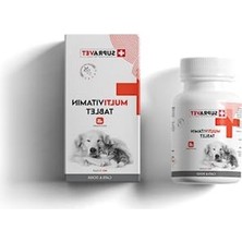 Hakay Kedi ve Köpekler Için Multivitamin Tablet, 75 Adet