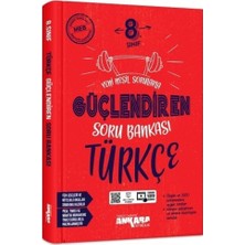 Akm Kitap 8. Sınıf Türkçe Güçlendiren Soru Bankası Ankara Yayıncılık
