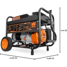 Hakay Jeneratör Tekerlek ve Kol Kiti, 4500-4750 Watt Uyumlu