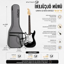 Hakay Gri Renkli Elektro Gitar Gigbag, Kalın Yapılı Koruma Çantası
