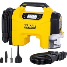Hakay Dijital Basınç Göstergeli Pompa ve Araç Süpürgesi, 12V/18V Uyumlu