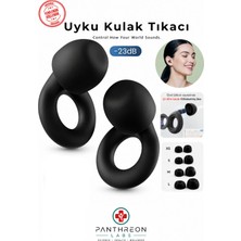 Panthreon™ Iş Güvenliği Kulak Tıkacı | 23 Db Gürültü Azaltma | Premium Silikon | Tekrar Kullanılabilir