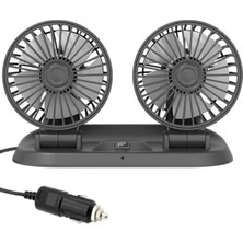 Hakay Mini 2'li Araba Vantilatör Fan Seti, Soğutucu ve Pratik Kullanım