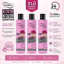 3 Adet Hobby Kıvır Kıvır Şampuan 250 ml
