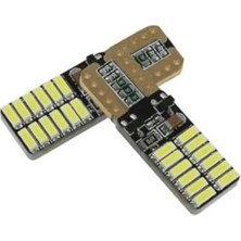 Hakay 2 Adet 12V Beyaz T10 Canbus LED Park Lambası