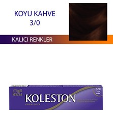 Wella Koleston Single Tüp Boya Saç Boyası Koyu Kahve 3/0