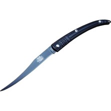 Mudanis Y 122 Siyah Kılçık Outdoor Çakı 16CM - Manuel, Işlemeli Sap
