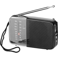 Hakay Küçük Boy Taşınabilir Am/fm Radyo, Pilli Kullanım