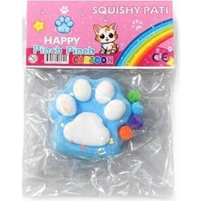 Squishy Pati Pençe Şekilli Stres Oyuncağı, Farklı Renkler Çocuklar Için Sukuşi 1 Adet