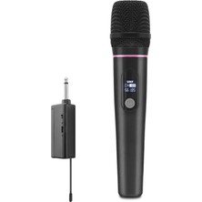 Aydogan's Ayd Kablosuz Uhf El Mikrofonu 6.35 mm - Siyah HDX2790