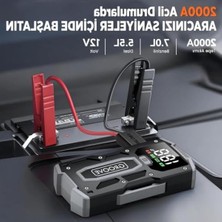 Hakay Taşınabilir 18200MAH Jump Starter ile Acil Durum Gücü