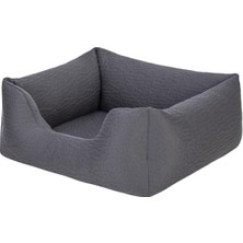 Hakay Antrasit Renkli Yüksek Kaliteli Kedi ve Köpek Yatağı S 50X60CM