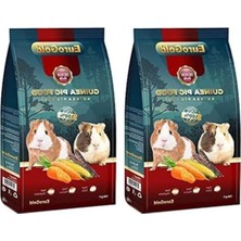 Hakay 750 gr Kurutulmuş Sebzeli Guinea Pig Yemi, Iki Adet Paket