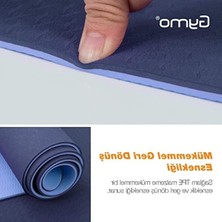 Hakay Gymo Hizalamalı 6mm Tpe Yo Matı Pilates Nderi Mürdüm