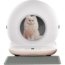 Hakay 75 Lt Kapasiteye Sahip Akıllı Otomatik Kedi Tuvaleti, Uzaktan Kontrol