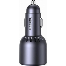 Hakay 75W 3 Portlu Araç Içi Şarj Cihazı, Çakmaklık Adaptörü