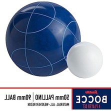 Hakay 90 mm Çeşitli Renk Seçenekleriyle Bocce Top Seti ve Taşıma Çantası