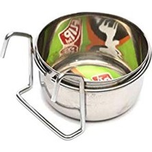 Hakay Çelik Askılı Kuş Yemliği, 5 Oz Kapasite
