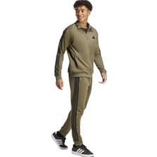 adidas 3-Stripes Erkek Yeşil Günlük Stil Eşofman Takımı JI8854