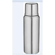 Hakay Paslanmaz Çelik 1 Litre Kapasiteli Kamp Termosu, Inox Tasarım