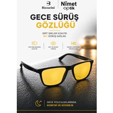 Bizzarini 612 Antifar Gece Sürüş Gözlüğü