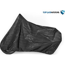 Hakay Su Geçirmez Motosiklet Brandası, Orta Boy Siyah Motor Koruma