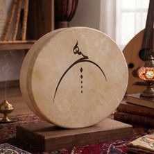 Hakay Kılıf Hediyeli Tasarımlı Bendir, Yüksek Ses Kalitesi