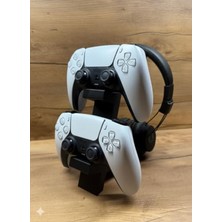 Hakay 3D Baskı Dikey Oyun Kolu ve Kulaklık Standı, Şık Tasarım