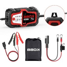 Hakay 60AH Akıllı Akü Şarj ve Bakım Cihazı, 6V/12V Uyumlu