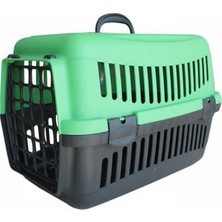 Hakay Yeşil Renkli Kedi ve Köpek Taşıma Kabı, Pratik Tasarım
