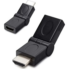Aydogan's Ayd HDMI Erkek Dişi Mafsallı Adaptör - Siyah HDX1257