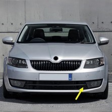 Hakay Ön Tampon Sağ Sis Farı Kapağı - Skoda Octavia 2013-2017