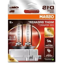 Hakay Osram D1S Night Breaker Xenarc Ampul +%220 Fazla Aydınlatma
