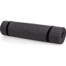 Hakay Siyah Renkli 6,5 mm Kalınlıkta Pilates Matı, Egzersiz Için