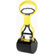 Hakay Tek Elle Kullanılabilen Pratik Kaka Toplama Aracı - Sıcak Sarı