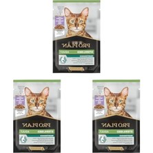 Hakay Hindili Yaş Mama, Kısırlaştırılmış Kediler Için, 85 Gram (3 Paket)