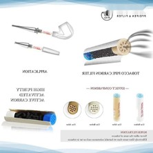 Hakay Aktif Karbon Filtre 6mm - 50 Adetli Paket