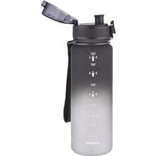 Hakay 500ML Soft Touch Motivasyon Su Matarası - Çift Renkli Tasarım