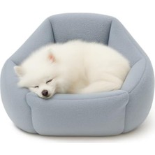 Hakay Peluş 45 cm Yıkanabilir Yatak - Kedi ve Mini Irk Köpekler Için