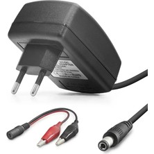 Aydogan's Ayd Akü Şarj Adaptörü 12V 2.5A 30W Krokodil Uç Siyah B5057