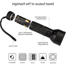 Hakay 51 LED Uv El Feneri, Ultraviole Blacklight Özelliği